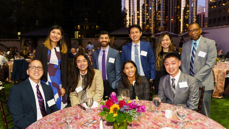 USC Pharmacy preceptors gather at an honors ceremony recognizing their in providing hands-on training to Doctor of Pharmacy students in diverse practice settings.