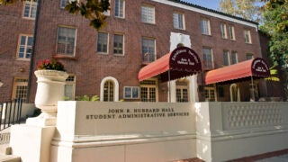 Hubbard Hall on the University Park Campus is home to USC Financial Aid.