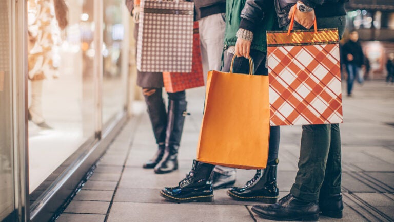 Holiday shoppers