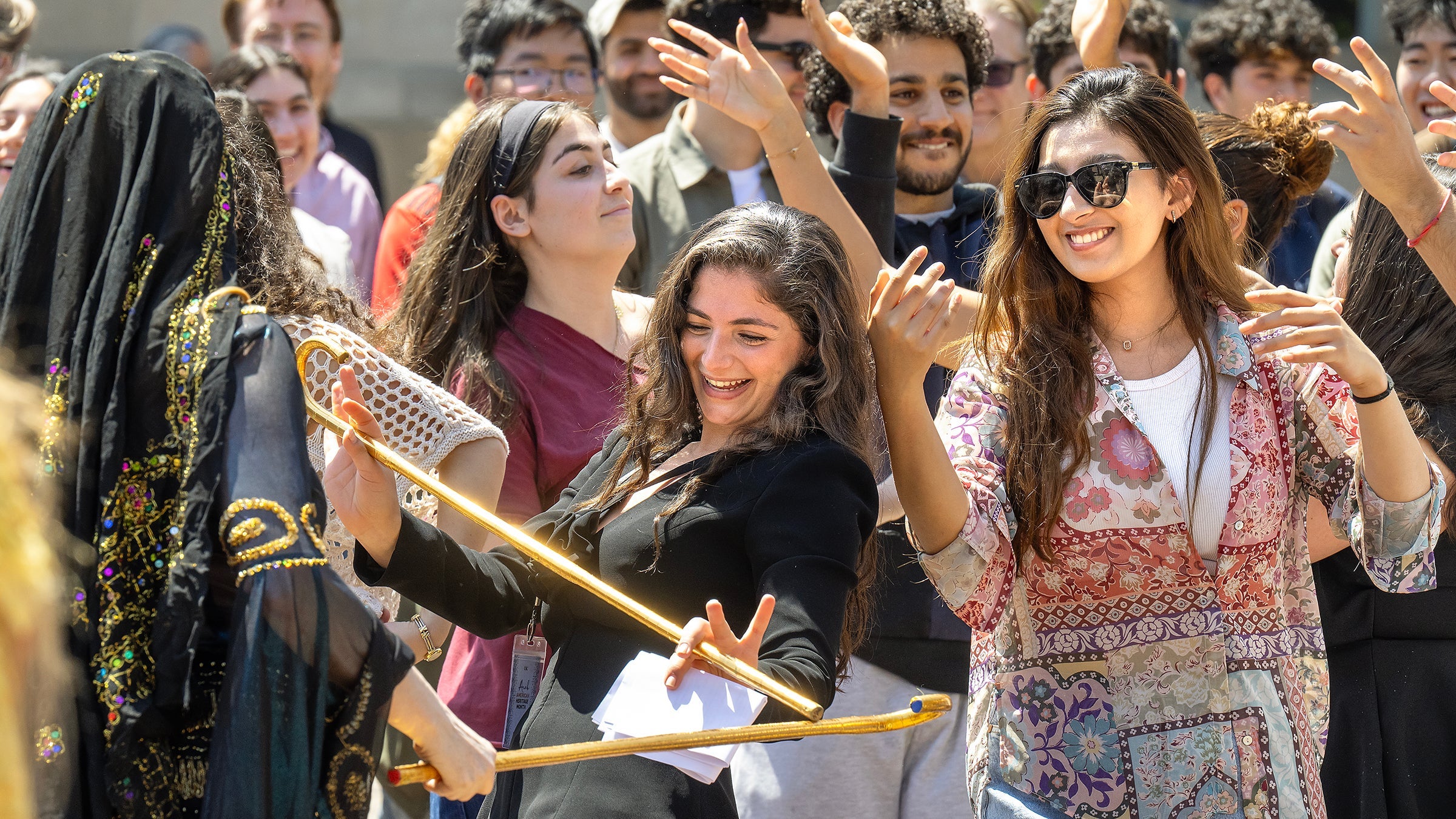 USC Arab American Heritage Month kickoff: Students dance