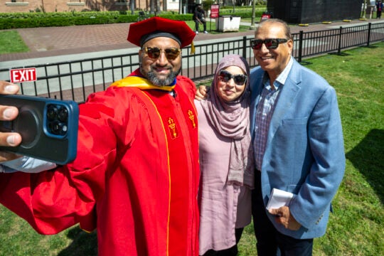 a USC graduate with parents