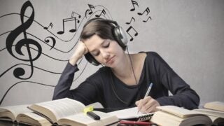 Studying and classical music